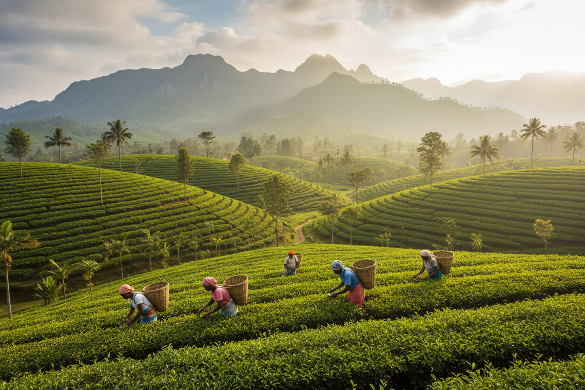 thé plantation sri lanka